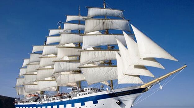 Внешний вид парусника Royal Clipper 