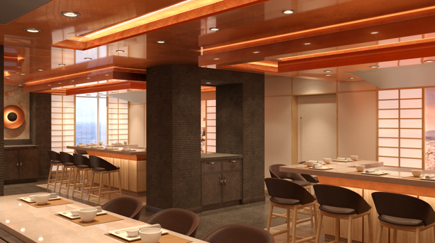 Японский ресторан Teppanyaki
