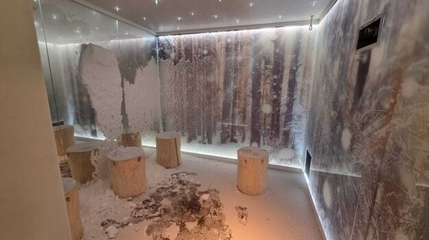 Снежная комната в СПА-центре