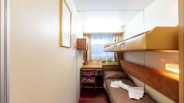 Каюта 2-х местная 2-х ярусная