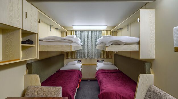 4-х местная 2-х ярусная каюта