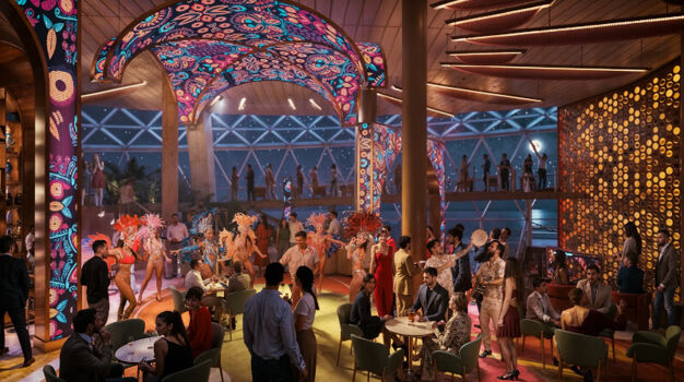 Многоуровневое мультисенсорное пространство Bazaar