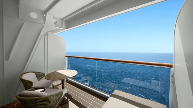 Терраса в каюте Ocean Grand terrace suite