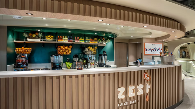 Бар свежевыжатых напитков Zest Juice Bar