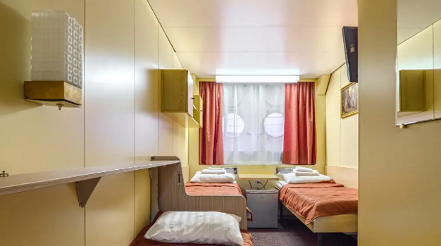 Трехместная каюта на нижней палубе