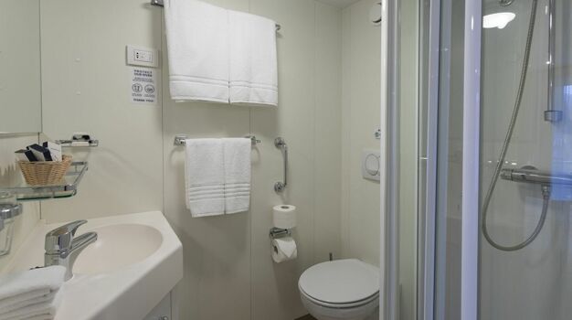 Ванная комната в каютах