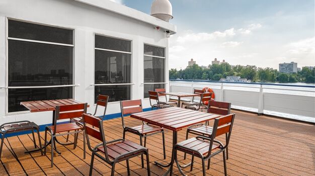 Терраса на шлюпочной палубе