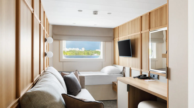 Двухместная каюта с окном