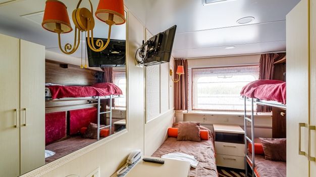 Каюта Комфорт трехместная