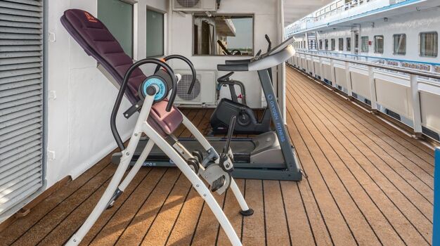 Тренажеры на палубе