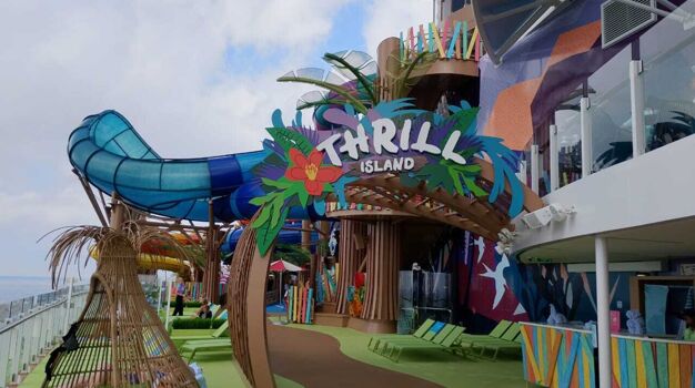 Зона развлечений Thrill Island
