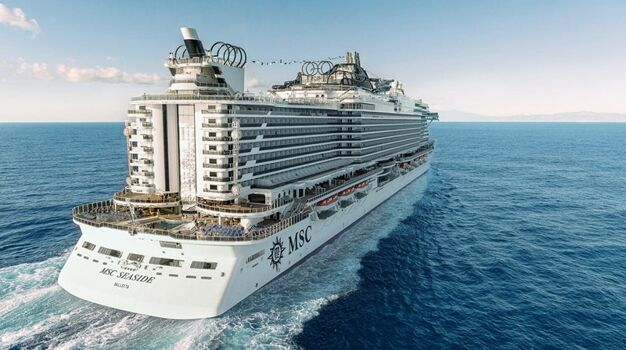 MSC Seaside в море