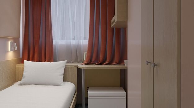 2-х местная 2-х ярусная каюта