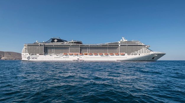 MSC Splendida в Арабских Эмиратах