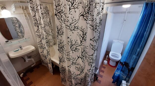 Ванная комната в каюте Люкс