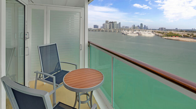 Балкон в каютах с балконом