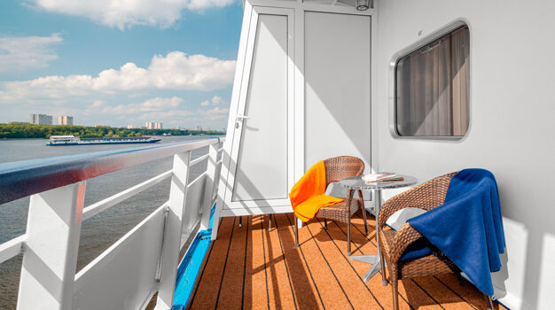 Балкон в каюте с балконом