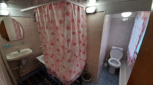 Ванная комната в каюте Люкс