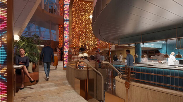 Многоуровневое мультисенсорное пространство Bazaar Mosiac