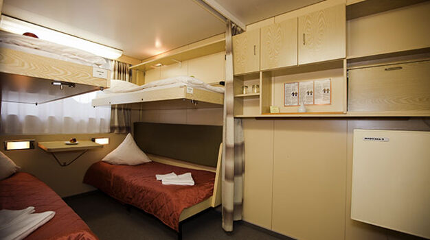 Четырехместная каюта