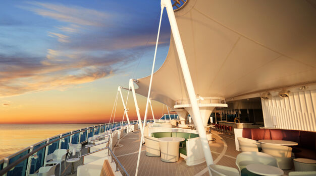 Бар на палубе Ocean View Bar