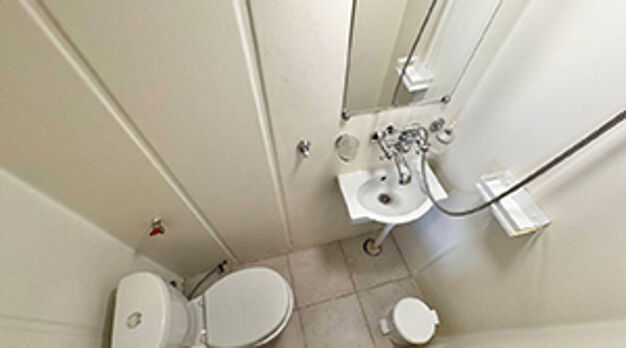 Санузел в каюте