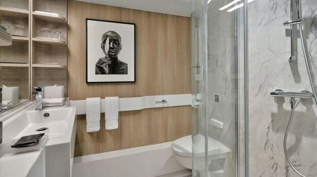 Ванная комната в каютах