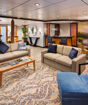 Гостиная в каюте Royal Suite