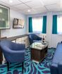 Гостиная в каюте Люкс