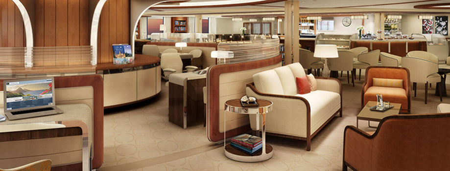 Развлекательный клуб лайнера Seabourn Encore Square Lounge