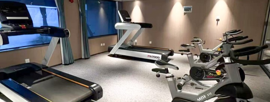 Тренажерный зал на теплоходе Аполлон