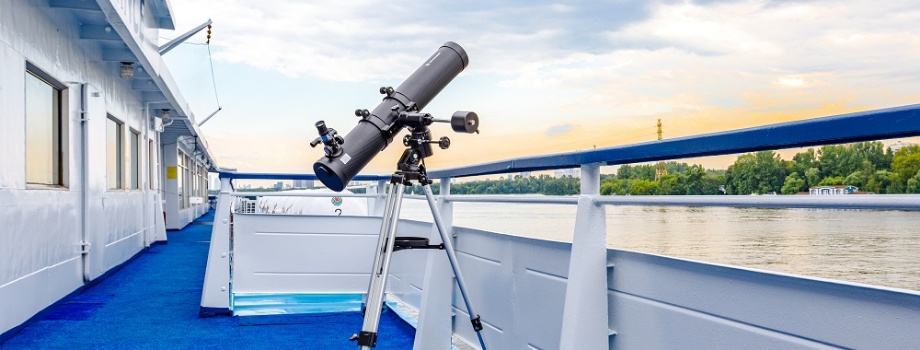 Телескоп на теплоходе Маленький принц