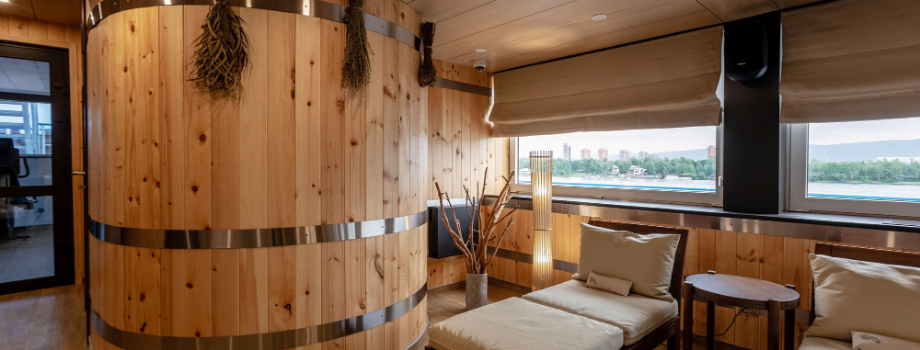 СПА-ценрт на теплоходе класса люкс Максим Горький