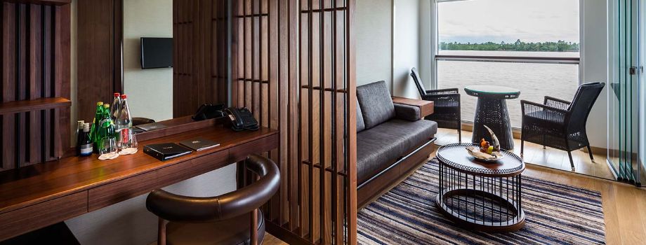 Каюта Grand Deluxe Suite на теплоходе Scenic Spirit