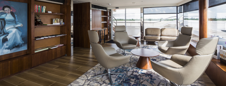 Панорамный лаундж на Scenic Spirit