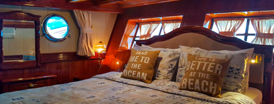 Каюта класса Double А на яхте Гранд Адмирал