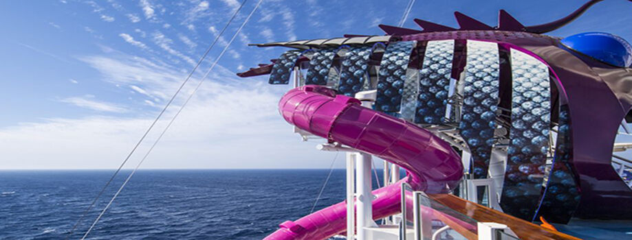 Самая грандиозная горка в море Ultimate Abyss на Harmony of the Seas