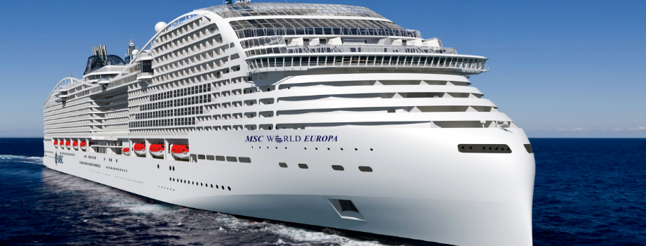 Мега-лайнер MSC World Europa