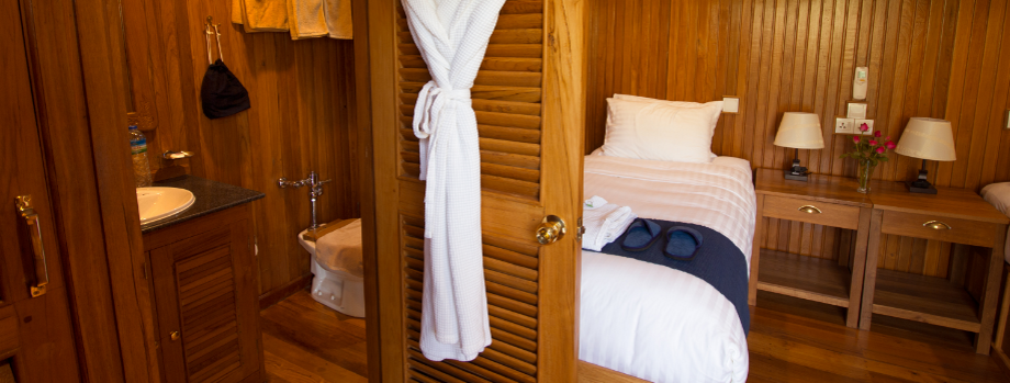 Каюта на теплоходе Pandaw Kindat