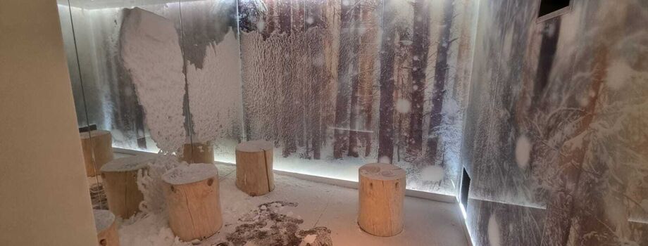 Снежная комната в СПА-центре