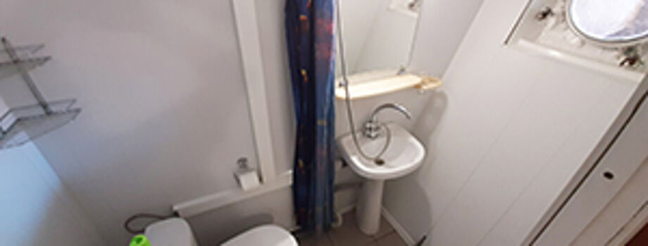 Санузел в каютах с удобствами