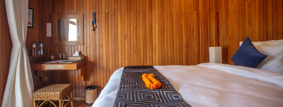 Каюта с одной двуспальной кроватью