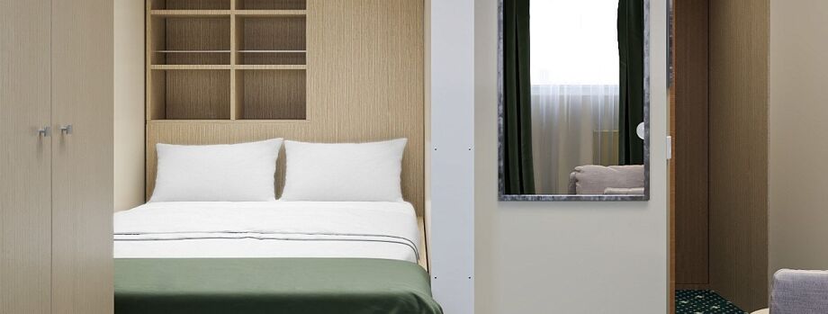 Однокомнатная каюта Полулюкс 3-х местный Б