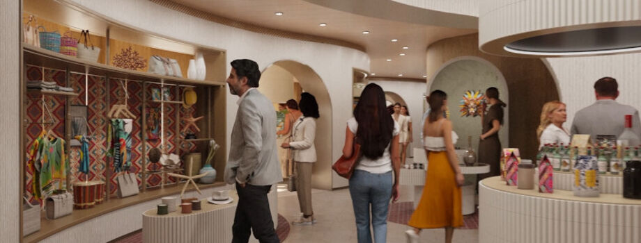 Многоуровневое мультисенсорное пространство Bazaar Market