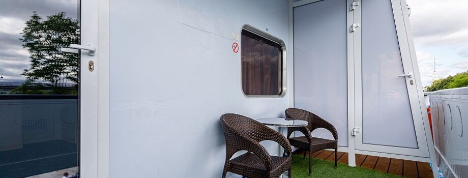 Балкон в каюте Полулюкс с балконом