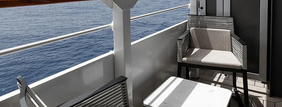 Балкон в каюте с балконом