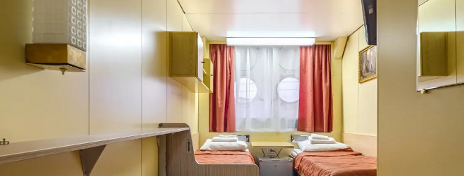 Трехместная каюта на нижней палубе