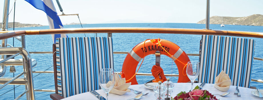 Ресторан на верхней палубе