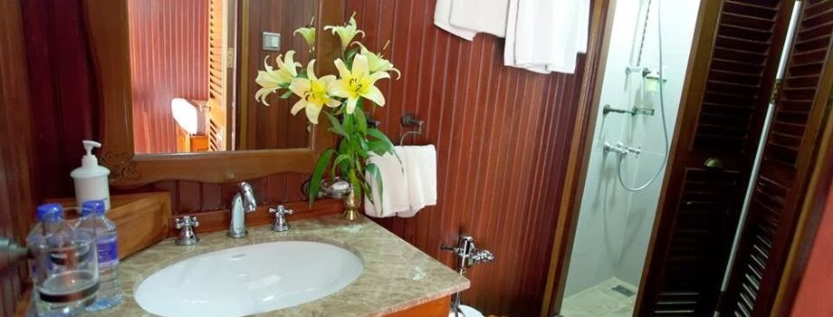 Ванная комната в каютах