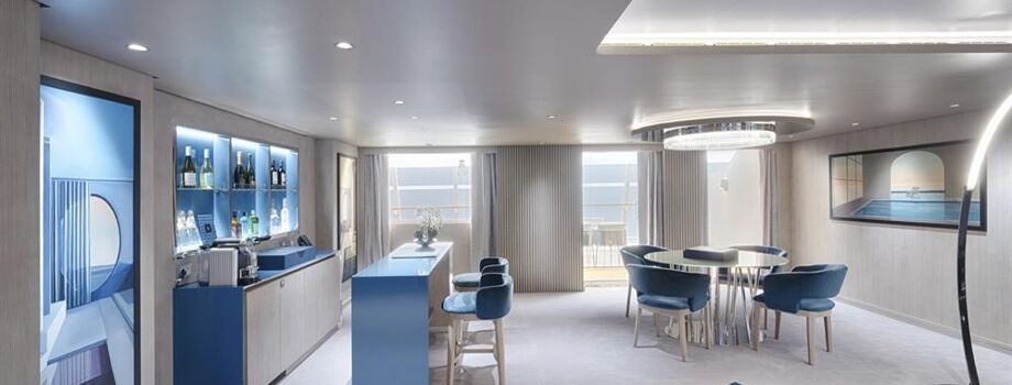 Гостиная в каюте Owner`s suite